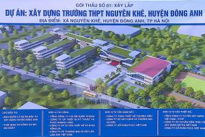 Cận cảnh 1 trong 2 trường THPT mới ở Hà Nội, sẽ thông báo tuyển sinh trong vài ngày tới: Diện tích hơn 25.000m2, được đầu tư hơn 200 tỷ