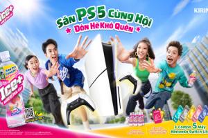 Chai Ice+ khuấy đảo cả mùa hè: Hội bạn trẻ “vỡ òa” khi PS5, Nintendo chính thức về tay!
