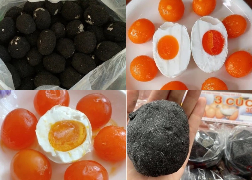 Vào vụ bánh Trung thu, trứng muối tươi cháy hàng mọi mặt trận