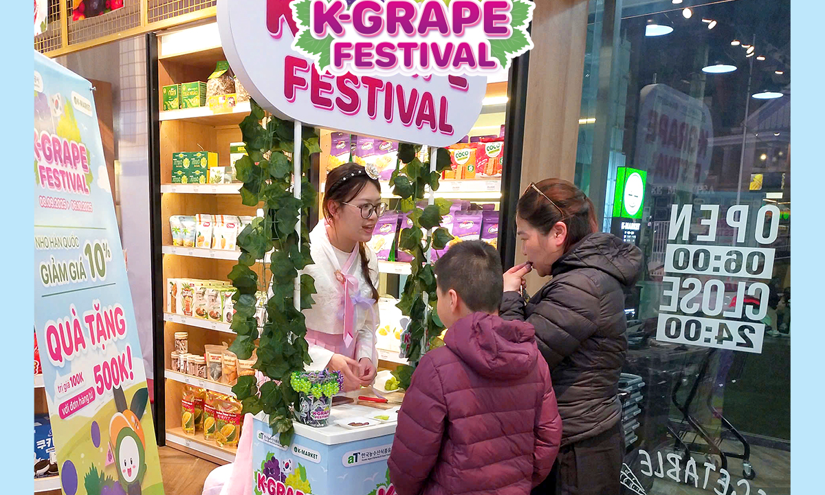 Khai Mạc “K-Grape Festival 2025” – Trải Nghiệm Hương Vị Nho Hàn Quốc Chính Hiệu Ngay Tại Đà Lạt