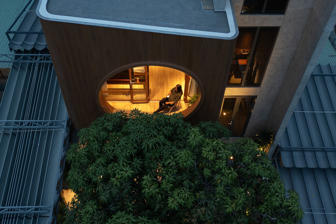 Ngôi nhà thiết kế cho người hướng ngoại