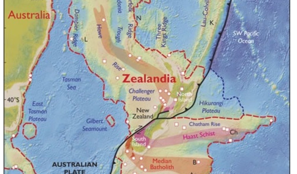 Xác nhận lục địa thứ 8 của Trái đất, rộng gần 5,5 triệu km2 ở Thái Bình Dương