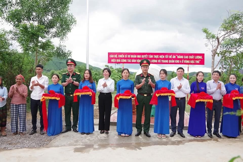 MB Quảng Trị bàn giao công trình “Nước sạch vì cộng đồng” tại Bản Chùa
