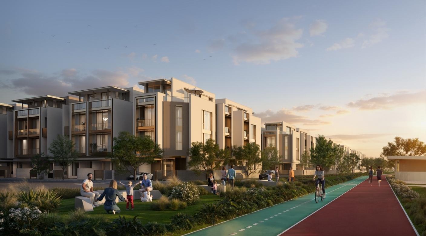 A group of people riding bikes and a bicycle pathAI-generated content may be incorrect.