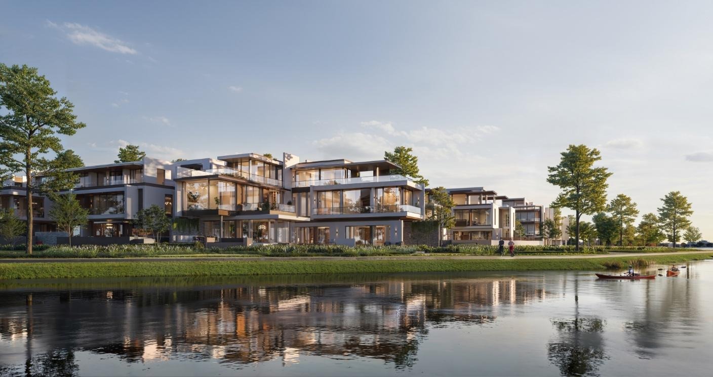 A building next to a body of waterAI-generated content may be incorrect.