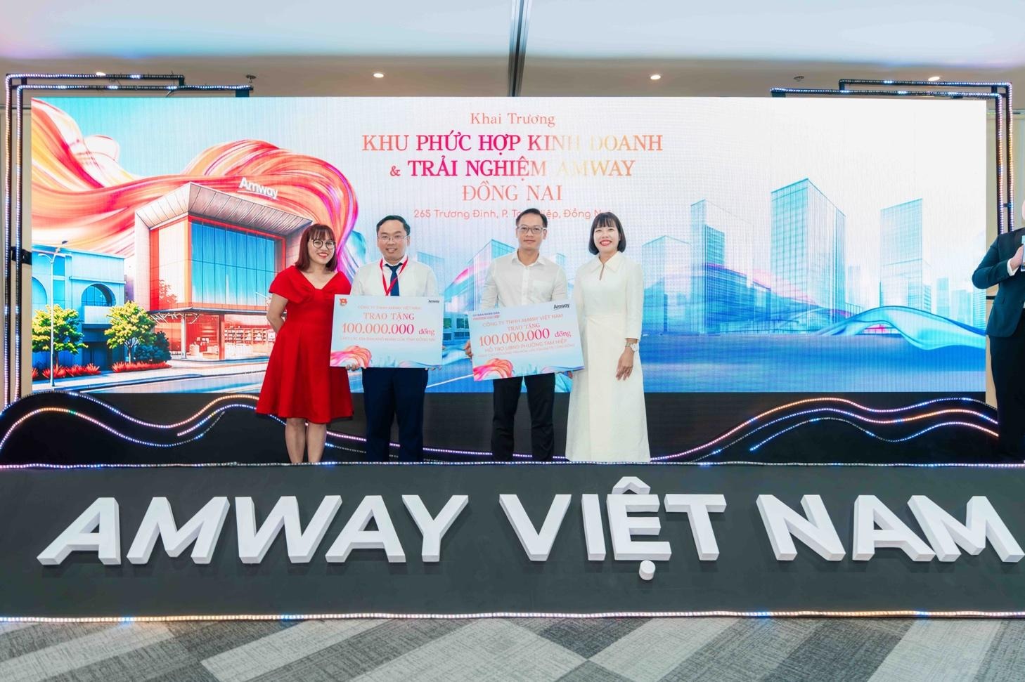 AMWAY KHAI TRƯƠNG KHU PHỨC HỢP KINH DOANH VÀ TRẢI NGHIỆM TẠI ĐỒNG NAI