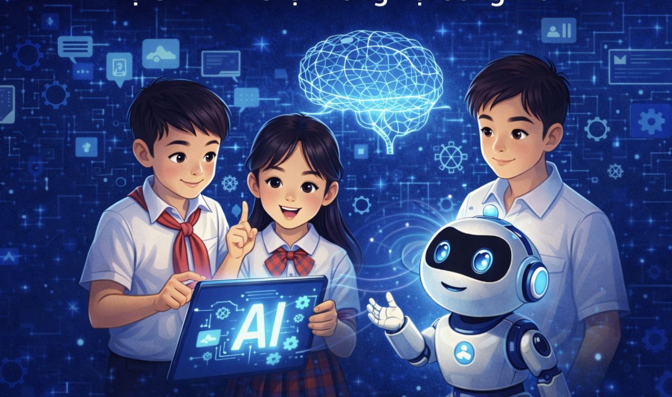 Khung giáo dục AI mới cho học sinh phổ thông: Đổi mới tư duy và kỹ năng sống