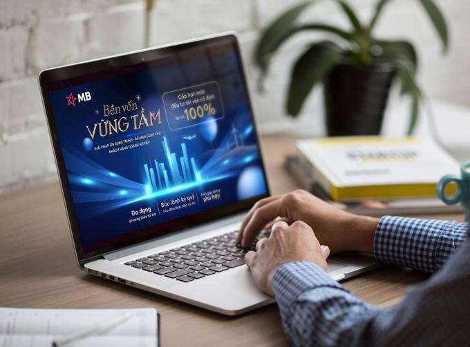 Giải pháp tín dụng trung - dài hạn cho doanh nghiệp từ MB. Ảnh: MB