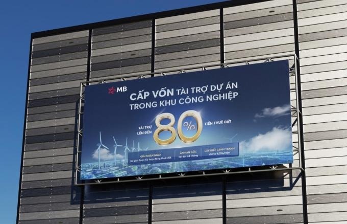 Giải pháp tài trợ vốn cho doanh nghiệp tại các khu công nghiệp. Ảnh: MB