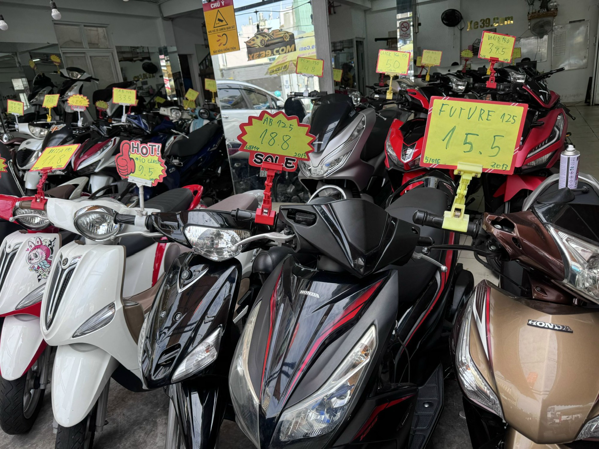 Diễn biến lạ của thị trường xe máy cũ tại TPHCM dịp cuối năm 2023