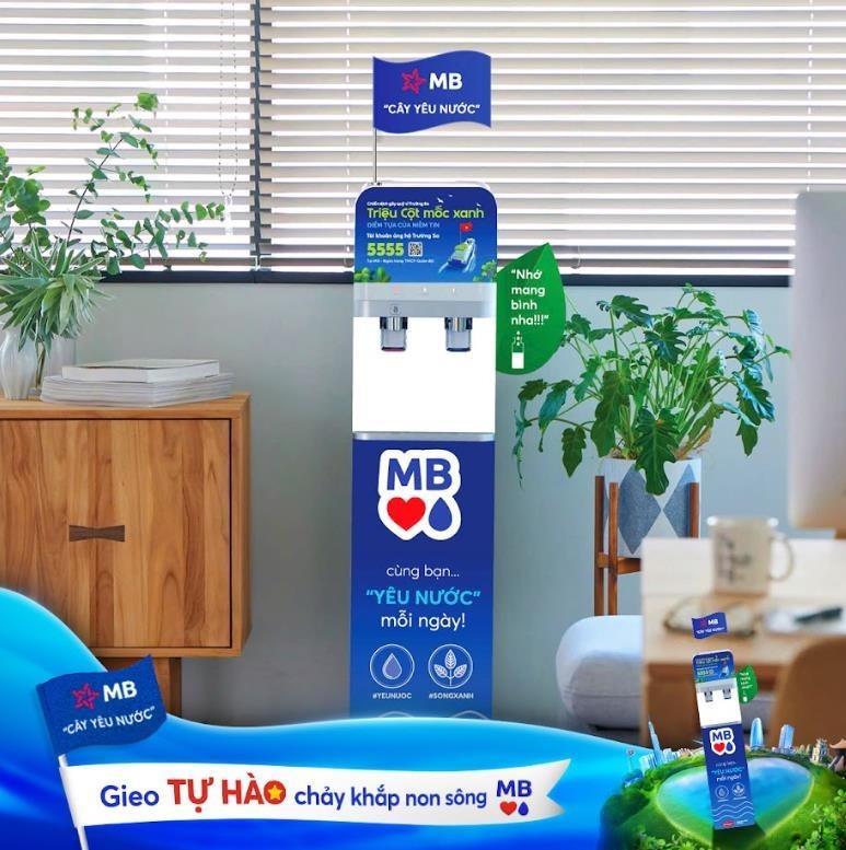 “Cây Yêu Nước” MB phủ xanh các chi nhánh MB: Gieo tự hào chảy khắp non sông - Ảnh 2.