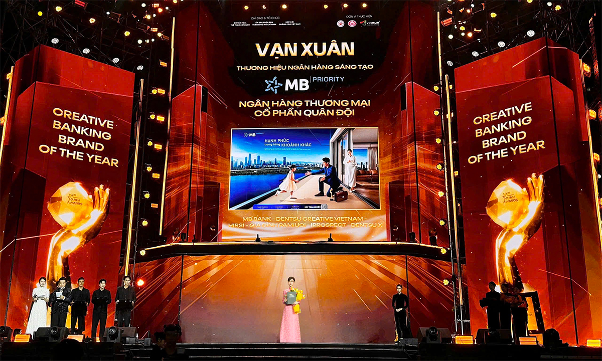 MB nhận cú đúp giải thưởng từ Bộ VHTTDL vinh danh “Ngân hàng sáng tạo của năm 2025”