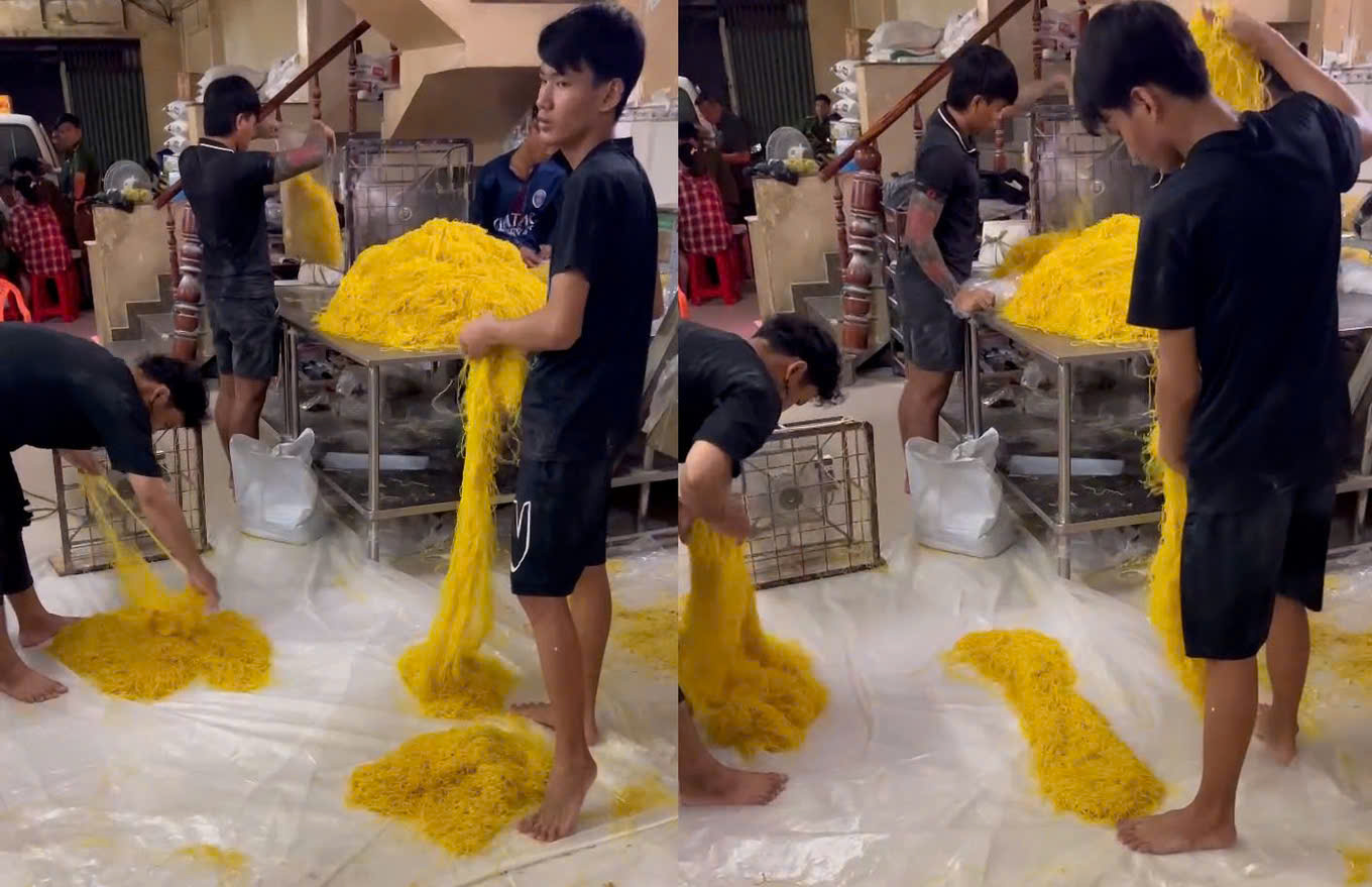 Mì sợi chứa chất cấm ở TP . HCM và nguy cơ sức khỏe nghiêm trọng cho người tiêu dùng