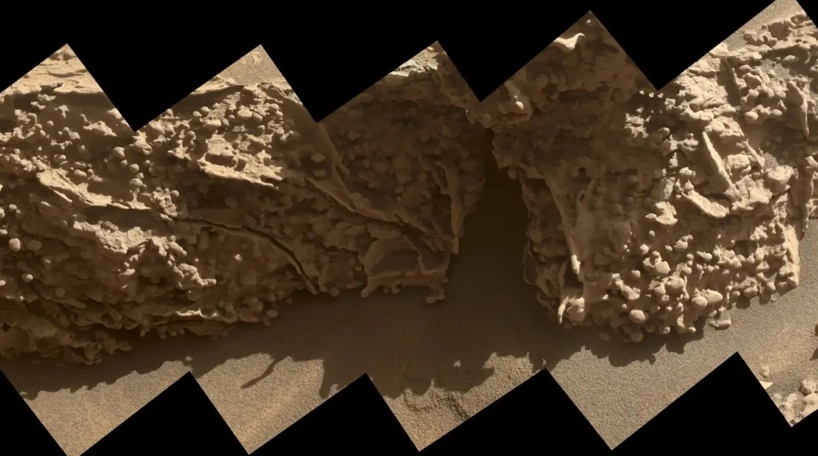 NASA phát hiện cấu trúc giống trứng trên sao hỏa , gợi ý sự sống cổ đại