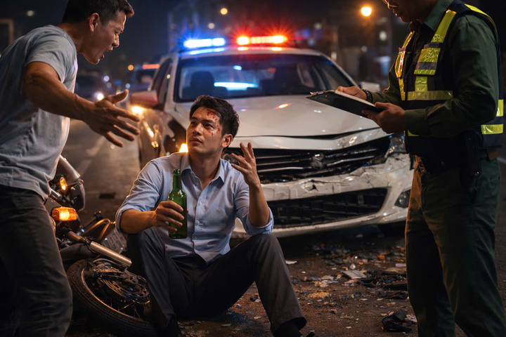 Va chạm giao thông với người uống rượu bia, có phải bồi thường?