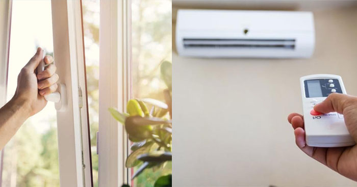 Bật điều hoà nên đóng hay mở cửa sổ? Trả lời sai bạn mất cả triệu tiền điện