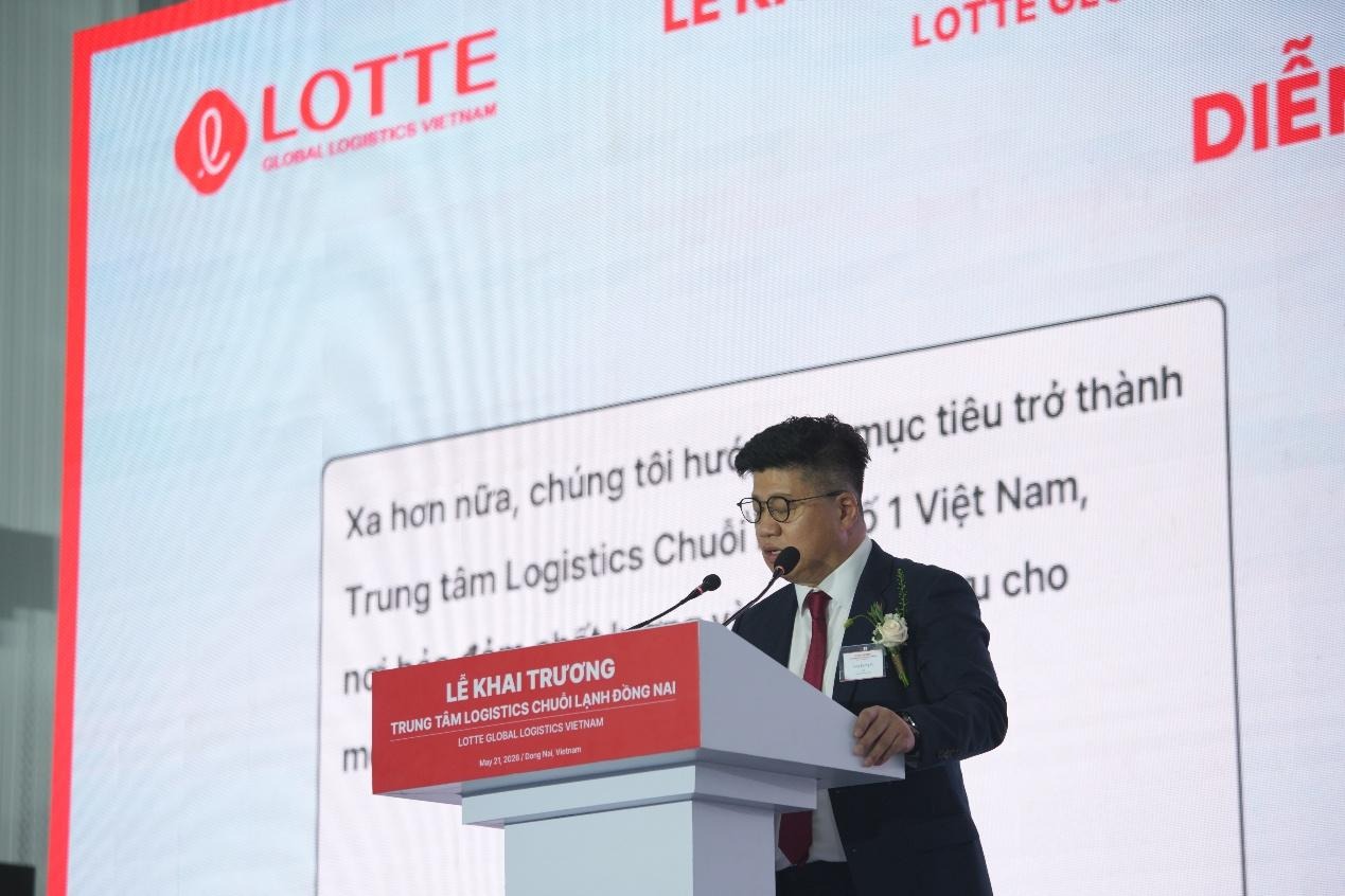 LOTTE Global Logistics chính thức khai trương “Trung tâm Chuỗi lạnh Đồng Nai” tại Việt Nam
