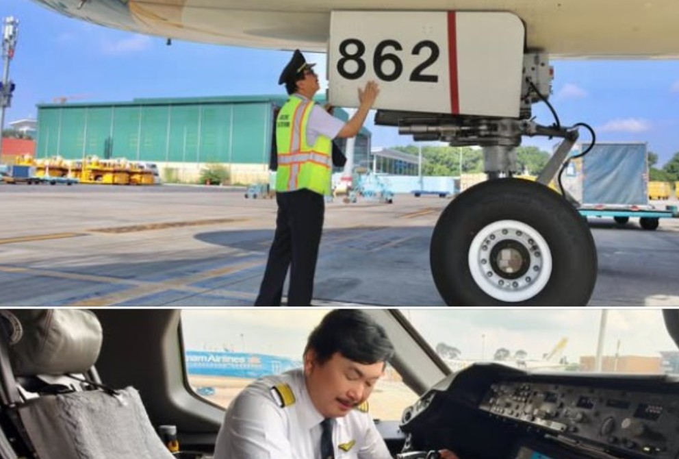 Phi công kỳ cựu của hàng không Việt Nam vừa chia tay bầu trời sau 45 năm cống hiến với 8.000 chuyến bay an toàn