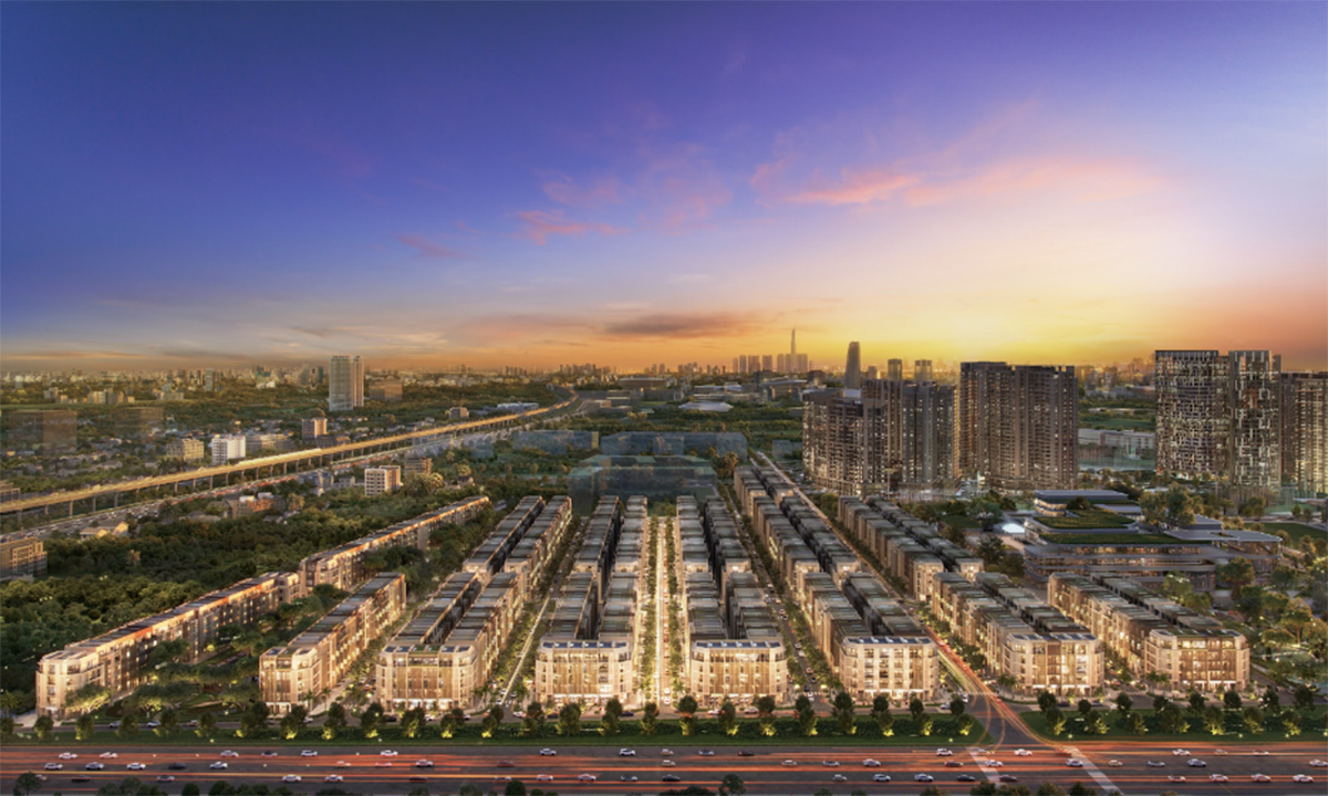 SOHO kiến tạo chuẩn mực mới của nhà phố thương mại, nơi bản sắc giao thương song hành nhịp sống toàn cầu